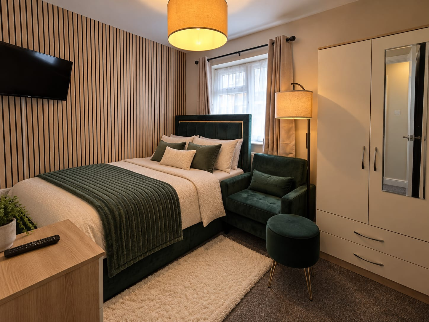 Furnished bedroom at Gospel Farm Road