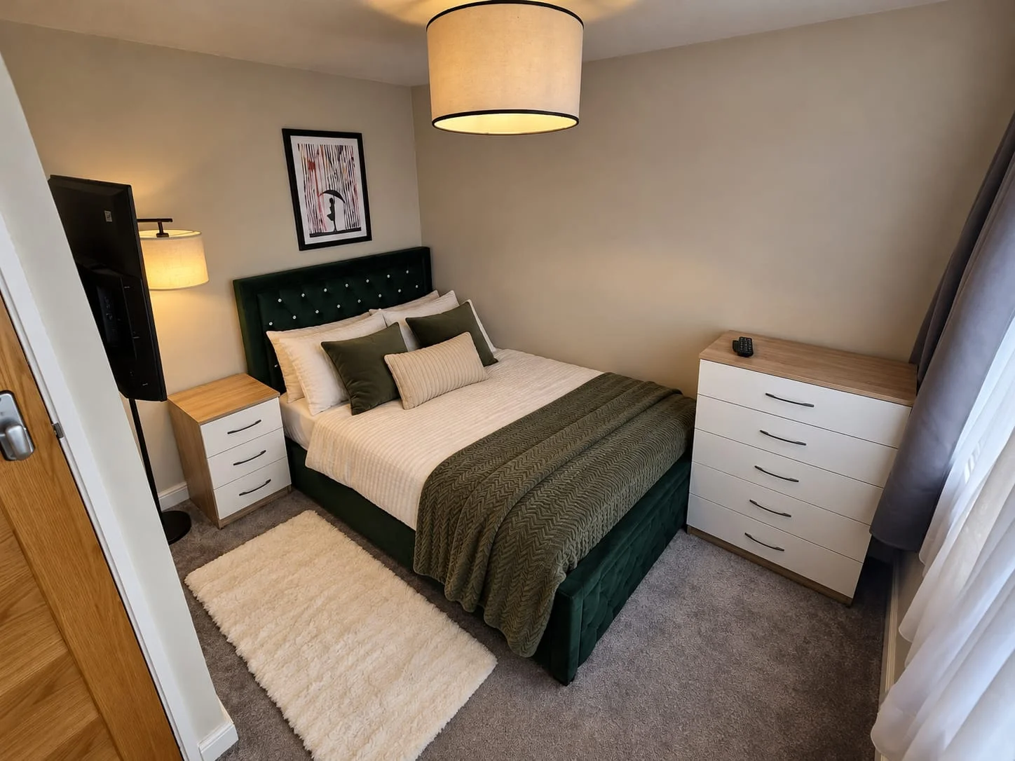 Kewstoke Croft, furnished bedroom